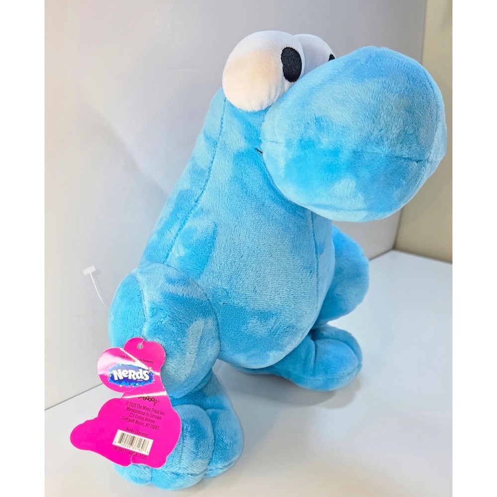 Iscream Nerds Candy Character Blue Mottled Plush Stuffed Animal 12 inch NWT 2025